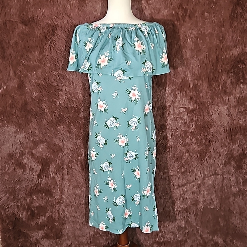 O'NEILL Floral Off Shoulder Dress NWT